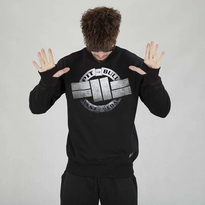 Bluza Pit Bull Crewneck Steel Logo czarna