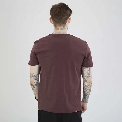 Koszulka Alpha Industries Basic 100501 bordowa