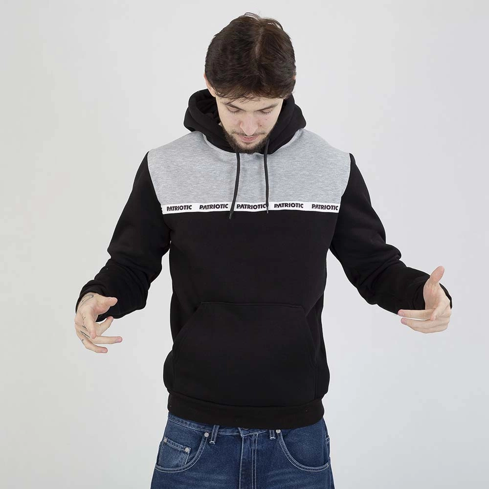 Bluza Patriotic Hoodie P-Modern Tape czarna