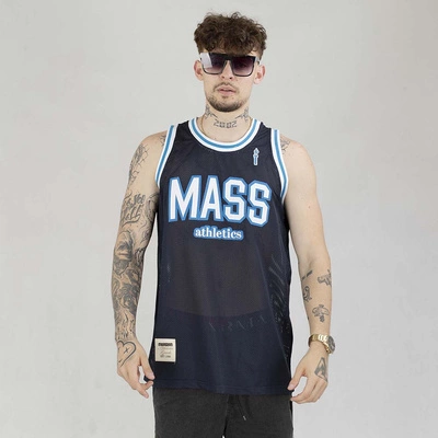 Tank Mass Club Mesh Jersey granatowy