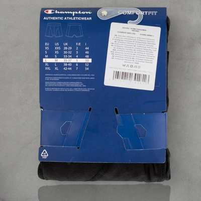 Bokserki Champion 2Pack U20002 czarne 