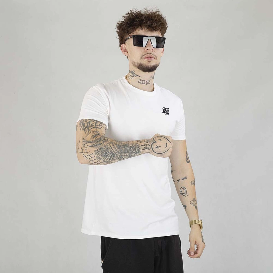 Koszulka SikSilk Essentials biała