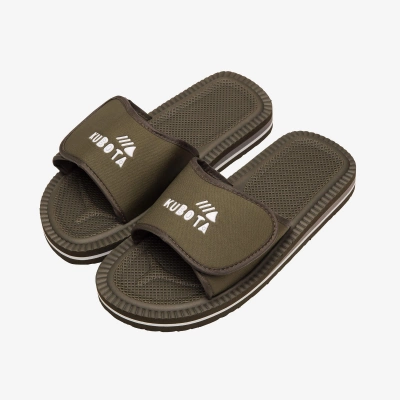 Kubota Klapki Rzep khaki