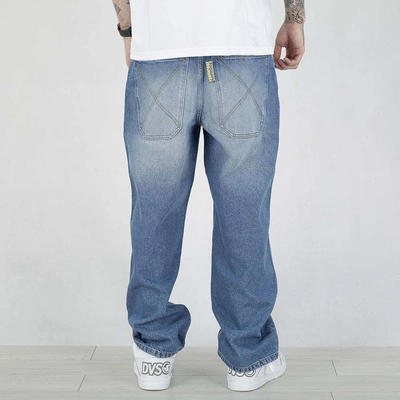 Spodnie Jeansowe Homeboy X-Tra Baggy Denim Vintage Blue