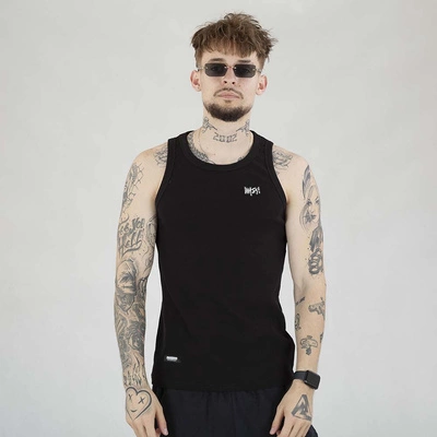 Tank Top Mass Signature Patch czarny