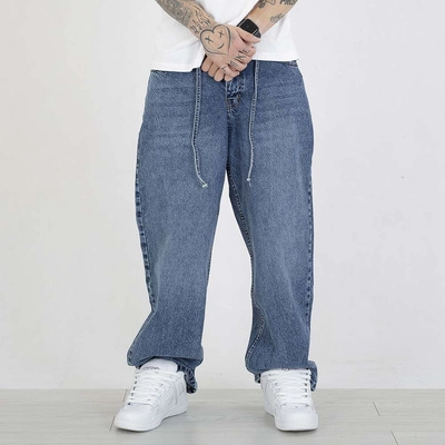 Spodnie Baggy I8 Denim BAG80 niebieskie