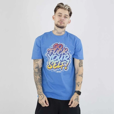 Koszulka Motive Go Big Front niebieska