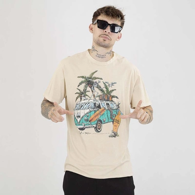 Koszulka Pit Bull Open Beach piaskowa