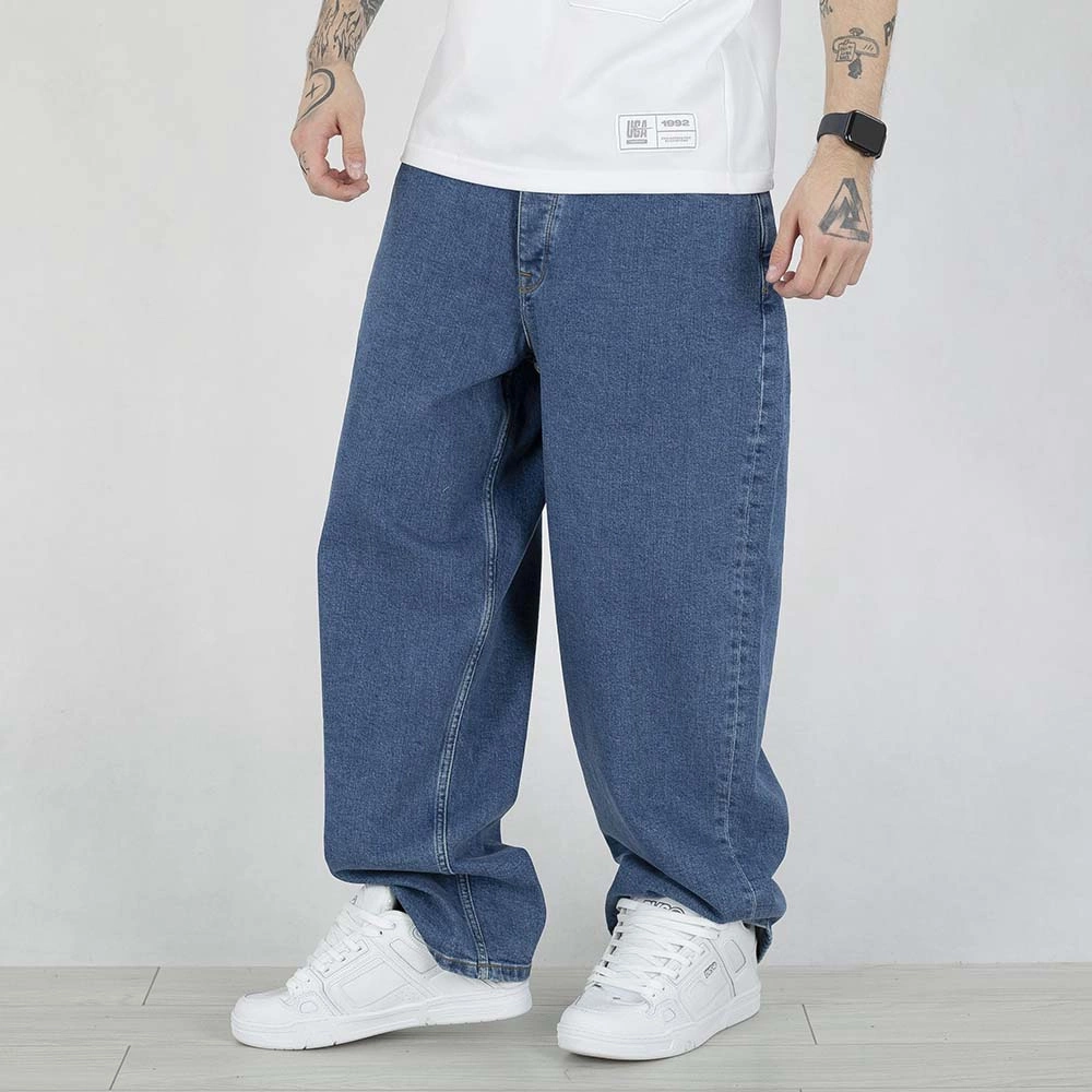 Spodnie Jeansowe Homeboy X-Tra Monster Denim washed blue