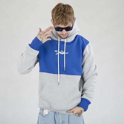 Bluza Diil Hoodie Cut szara chabrowa