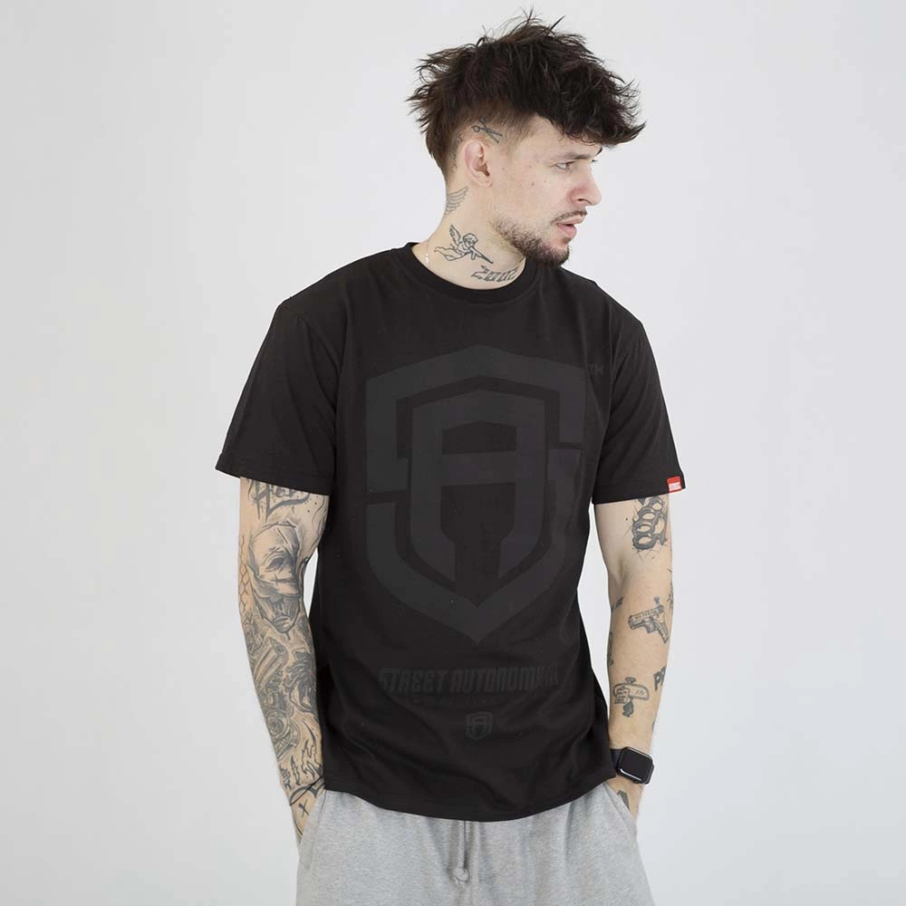 Koszulka Street Autonomy Classic cała czarna