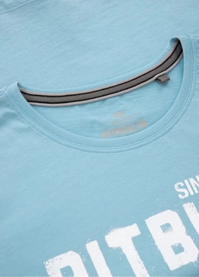 Koszulka Pit Bull Slim Grafitti jasno niebieska