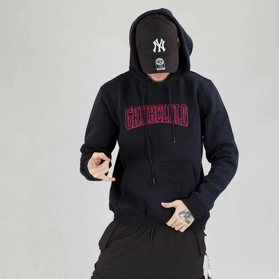 Bluza Grube Lolo hoodie Writing granatowa