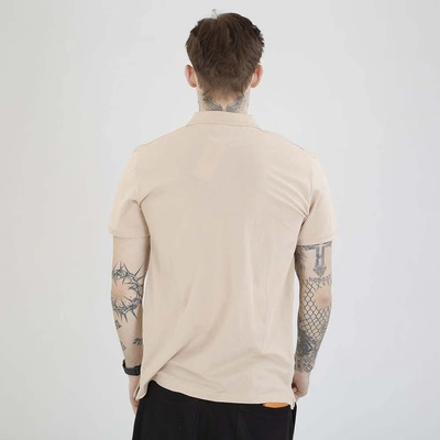 Koszulka Polo 4F M555 beżowa