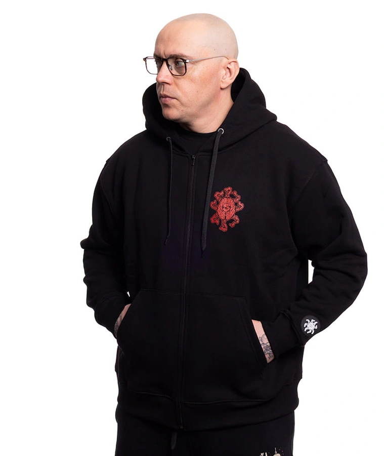 Brain Dead Familia Zip Mutylator czarny