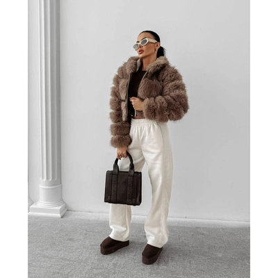 Kurtka damska Olavoga Lanika beżowa