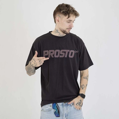 Koszulka Prosto Big Log czarna sprana