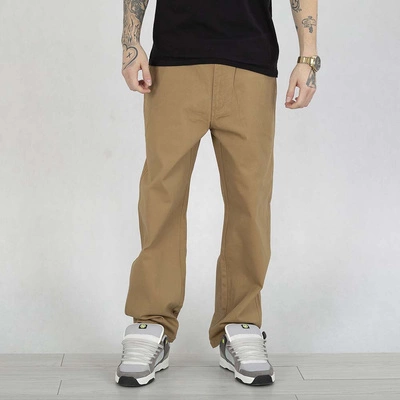 Spodnie Jogger Chino Prosto Mantou beżowe