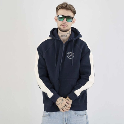 Bluza Pit Bull Hoodie ZIP San Diego CA granatowa