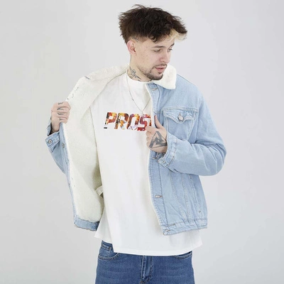 Kurtka I8 Denim Katana Jeansowa jasna niebieska 