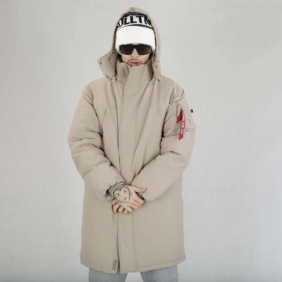 Kurtka Alpha Industries Puffer Parka 148124 piaskowa