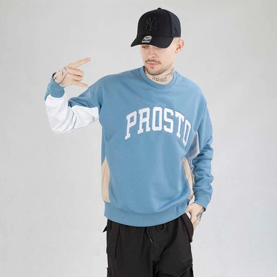 Bluza Prosto Crewneck Splork niebieska