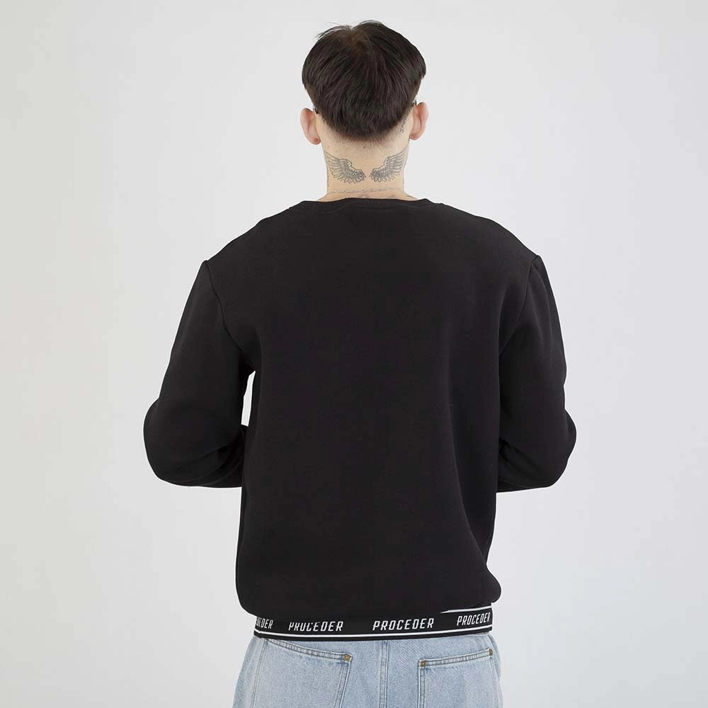 Bluza Chada Crewneck Proceder Cut Mini czarna