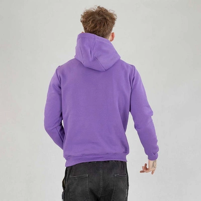 Bluza Ganja Mafia Hoodie Podpis Mini Gold fioletowa