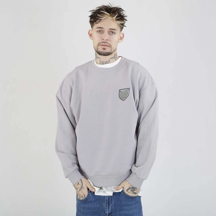 Bluza Prosto Crewneck Shield szara