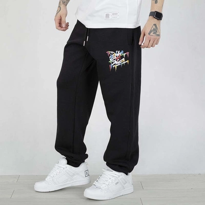 Spodnie Dresowe Diil Baggy Die Splash czarne