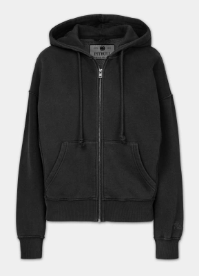 Bluza Pit Bull Hoodie ZIP Lovia grafitowa