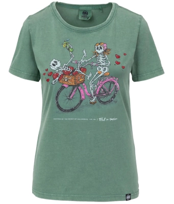 Koszulka Pit Bull Cruisinandboozin miętowa