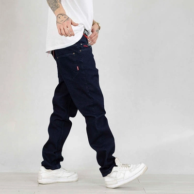 Spodnie Prosto Pocklog navy jeans