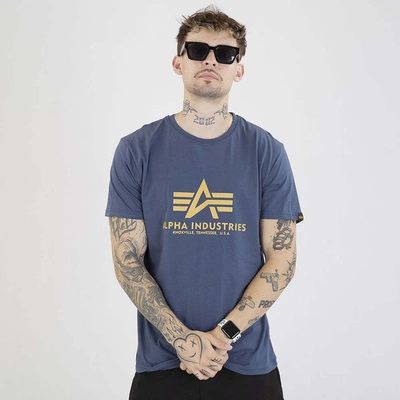 Koszulka Alpha Industries Basic 100501 granatowa