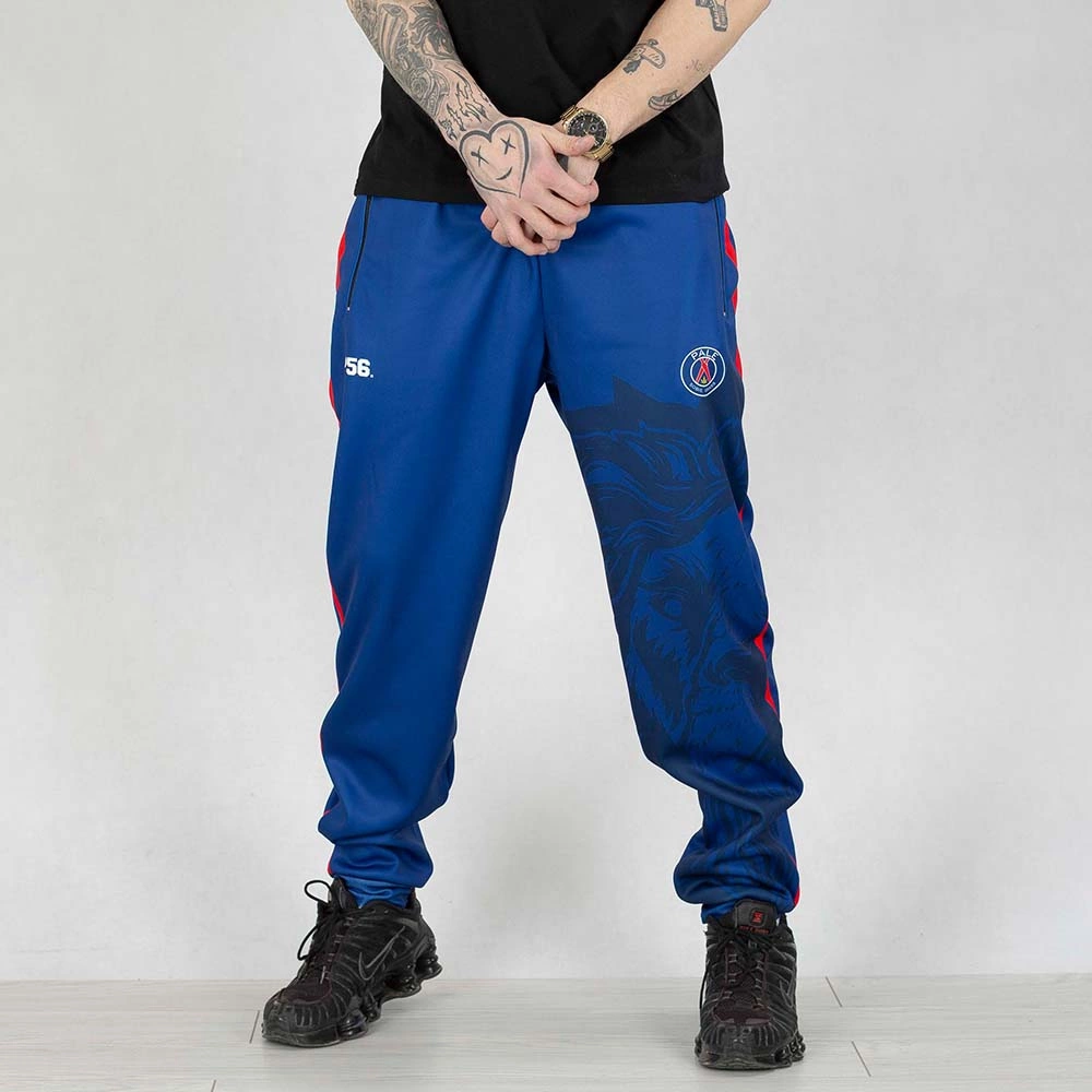 Spodnie dresowe Dudek P56 Palę Sobie Grass Lion Football granatowe