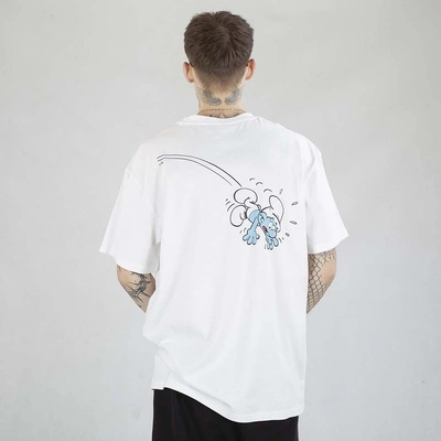 Koszulka Smerfy Baggy Trouble biała