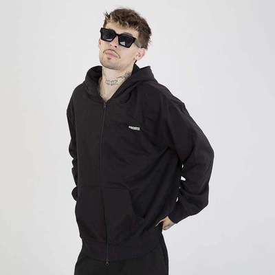 Bluza Prosto Hoodie ZIP Brons czarna
