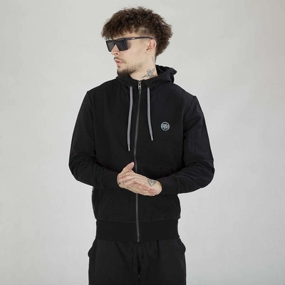 Bluza Pit Bull Hooded Zip French Terry Lotus czarna