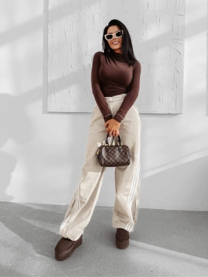 Bluzka Olavoga Nerelia brązowy