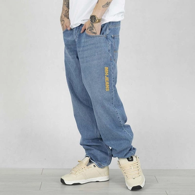 Spodnie Baggy MH Sport Circle Yellow MH 7 blue 