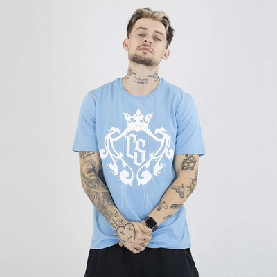 Koszulka Ciemna Strefa Herb jasno niebieska