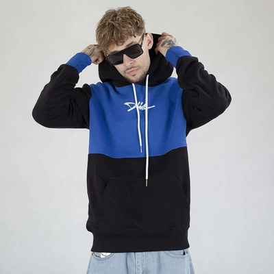 Bluza Diil Hoodie Cut czarna chabrowa