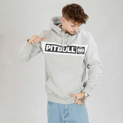 Bluza Pit Bull Hoodie Sherwood szara