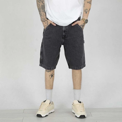 Krótkie Spodenki Pit Bull Carpenter Jeans Black Denim