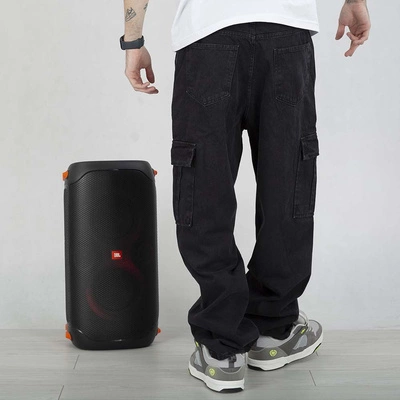 Spodnie Baggy I8 Denim BAG42 czarne