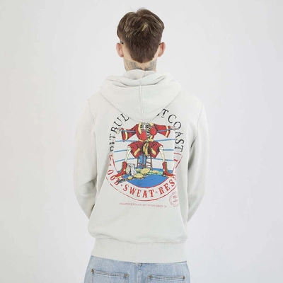 Bluza Pit Bull Hoodie ZIP Champion Bloodline biała