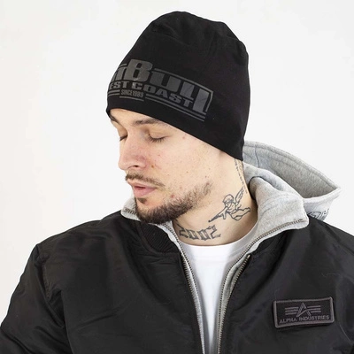 Czapka Zimowa Pit Bull Classic Boxing cała czarna