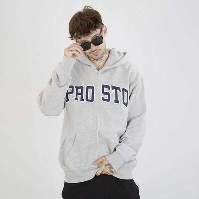 Bluza Prosto Hoodie ZIP Axel szara