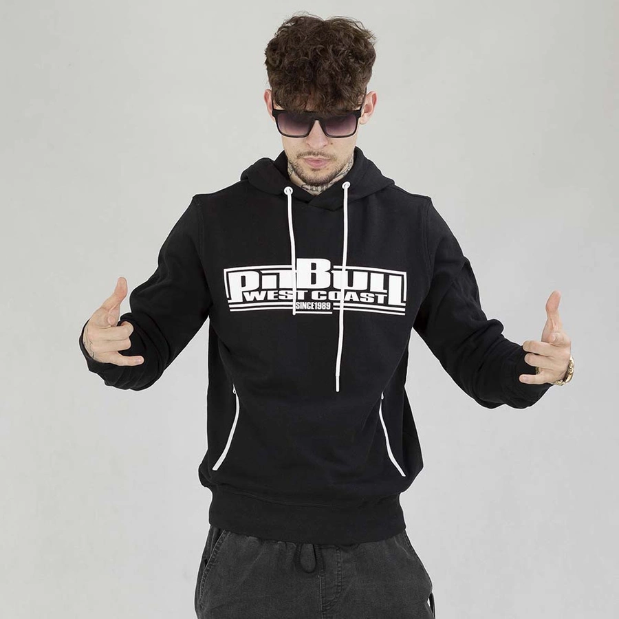 Bluza Pit Bull Hoodie Terry Classic Boxing czarna