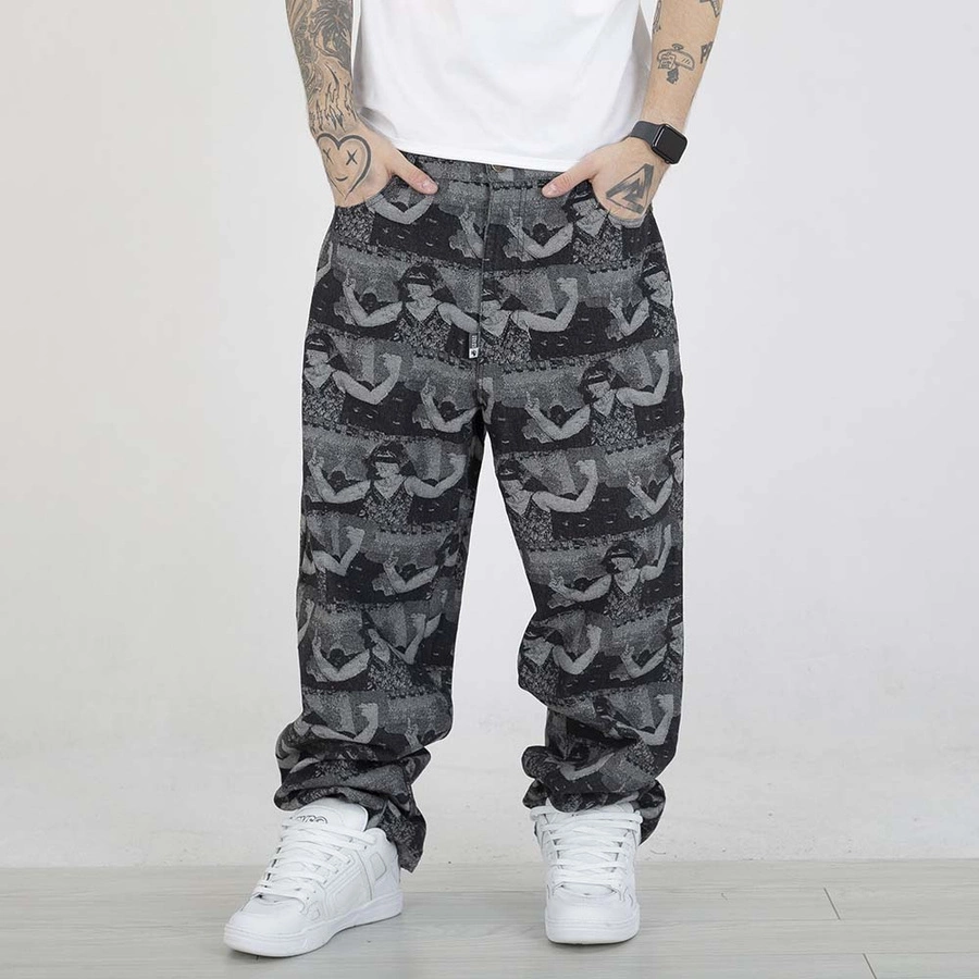 Spodnie Stoprocent Baggy Kay Jay czarne